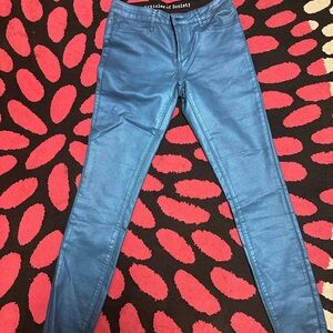 Articles Of Society Women's Vibrant Blue Skinny Jeans